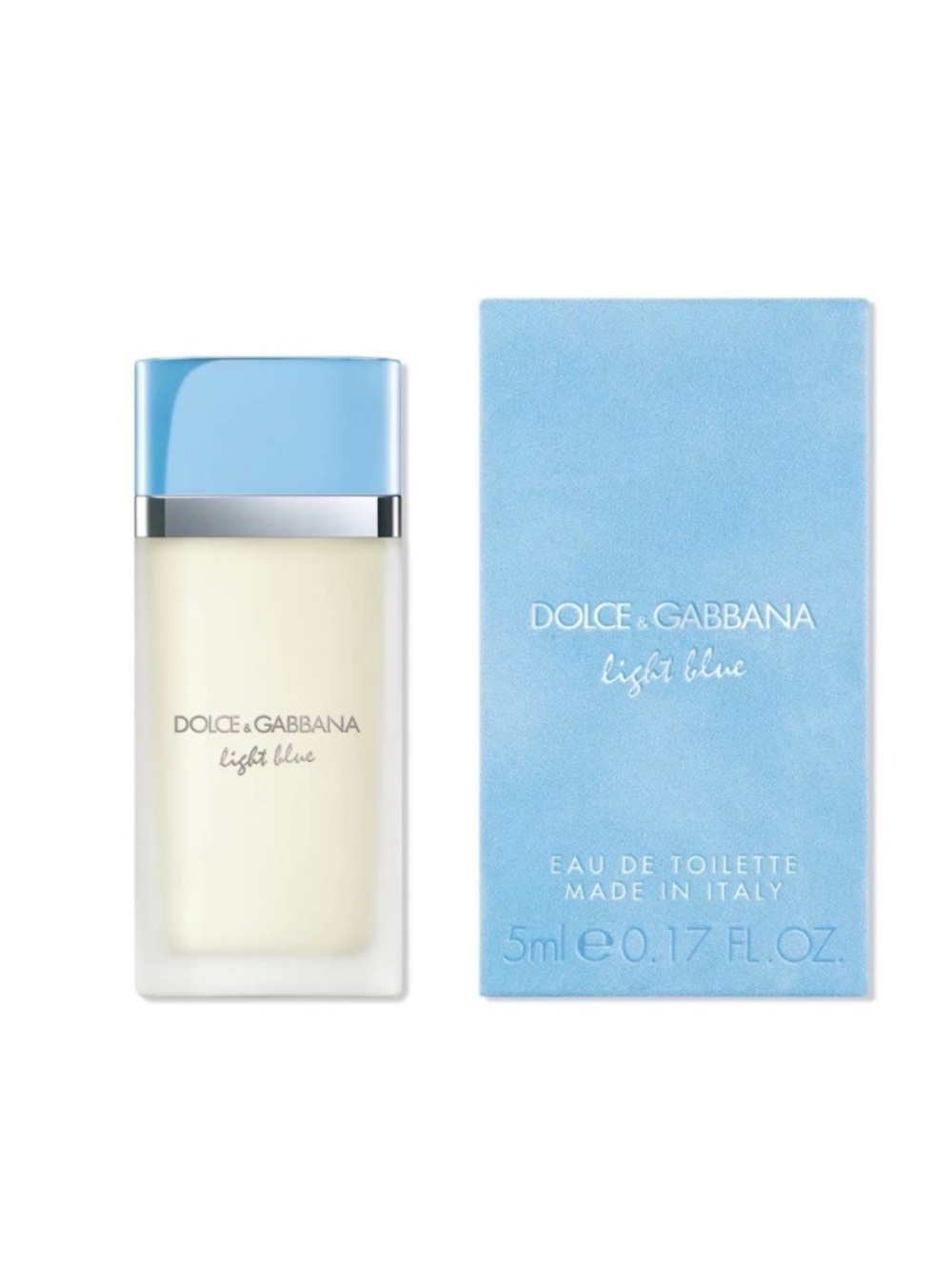 DOLCE & GABBANA Light Blue Mini Travel Collector Size 0.15oz NIB